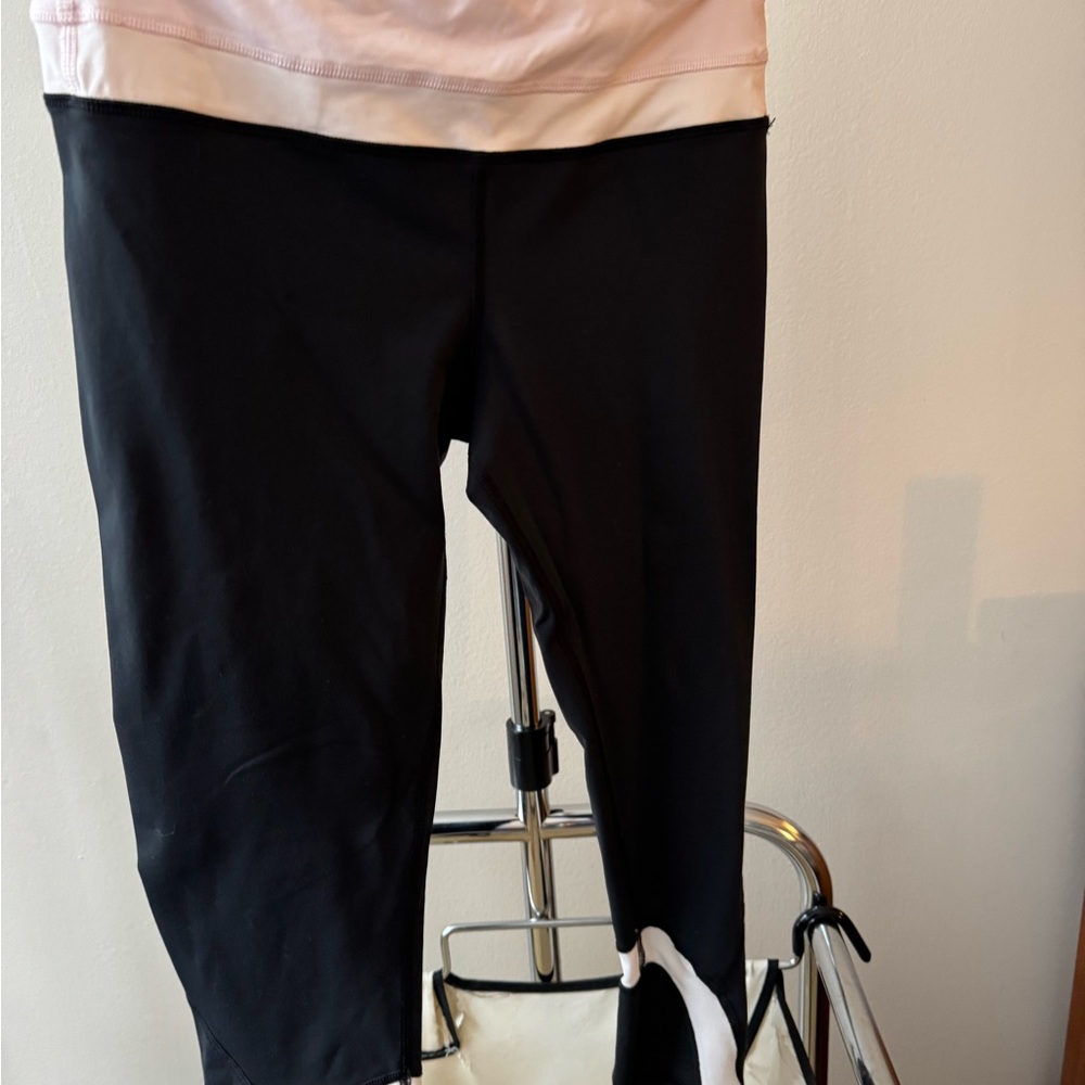 Lululemon Black and Pink Leggings